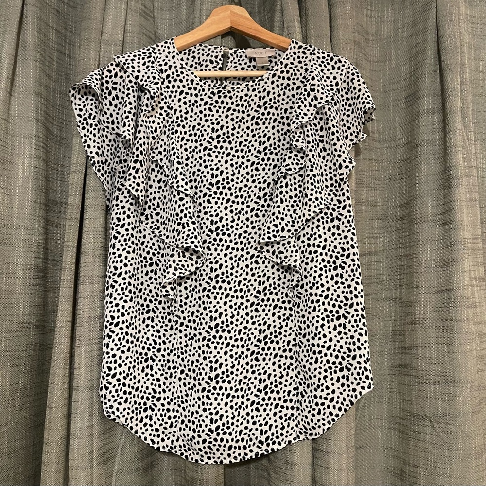 LOFT Outlet Womens Short Sleeve Shirt Size Small